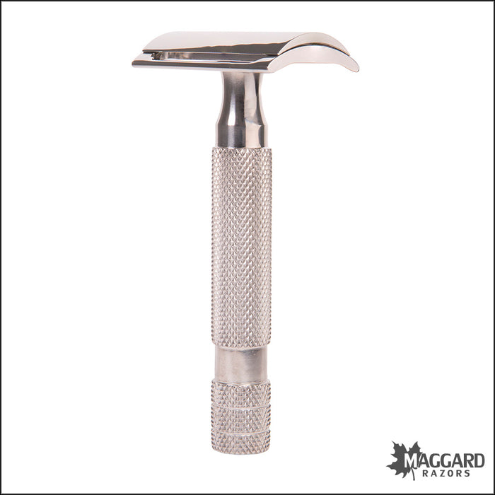Maggard Razors SS70 Stainless Steel Head with MR11 Handle - Lifetime W