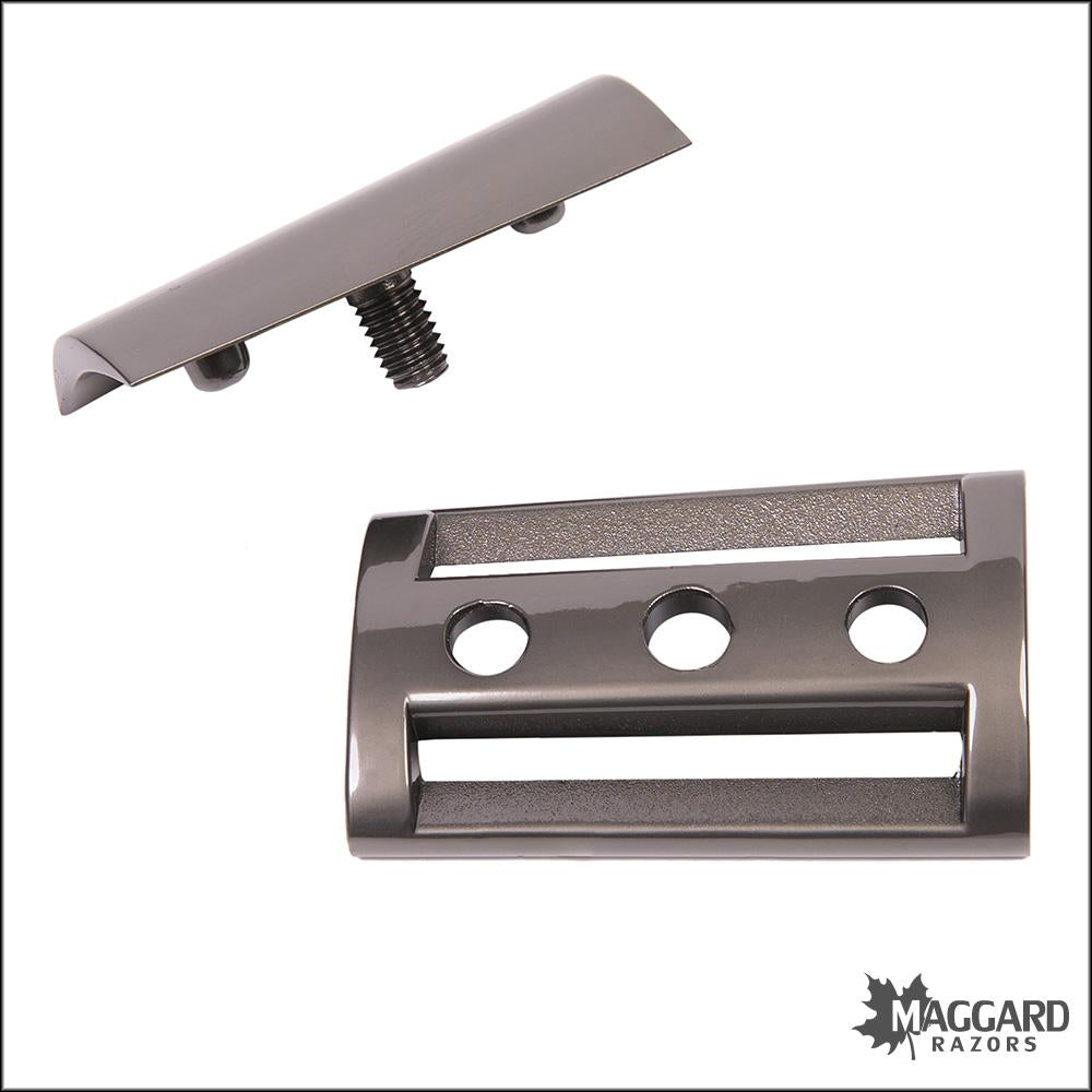 Maggard Razors Slant Safety Razor Head, Gray