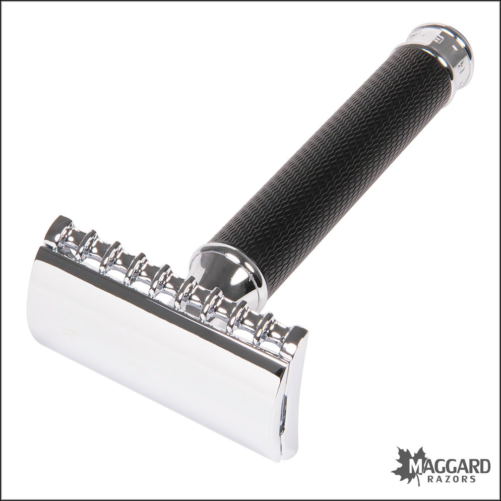 Muhle R41 Black Traditional Open Comb DE Safety Razor — Maggard Razors