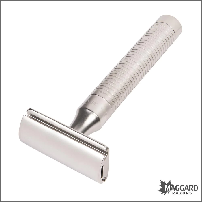 Mühle R94 Rocca Stainless Steel Closed Comb DE Safety Razor, Matte Finish