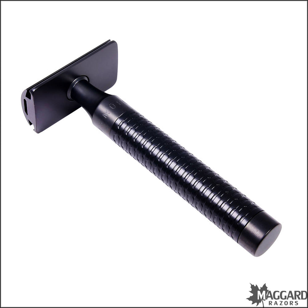 Mühle R96 Rocca Jet Closed Comb DE Safety Razor, Black — Maggard Razors