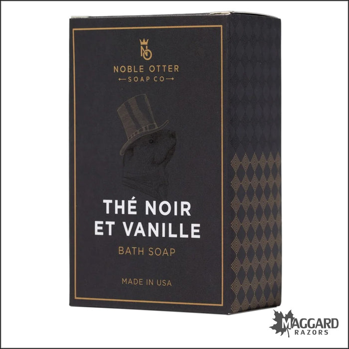 Noble Otter Soap Co. The Noir et Vanille Bath Soap, 7.5oz 