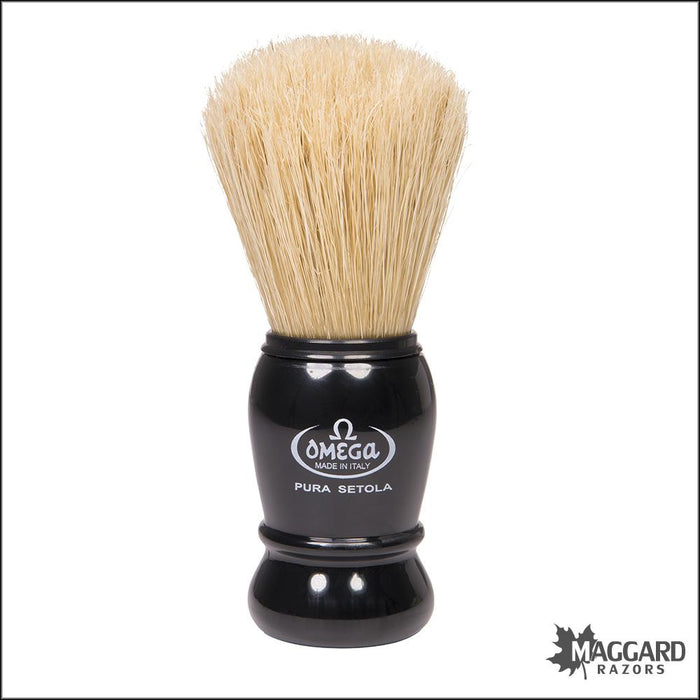 Omega-10290-Black-Handle-Boar-Shaving-Brush-24mm