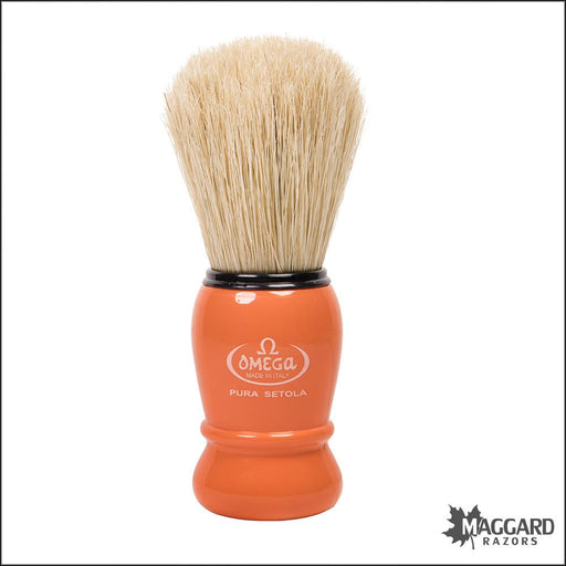 Omega-10290-Orange-Handle-Boar-Shaving-Brush-24mm