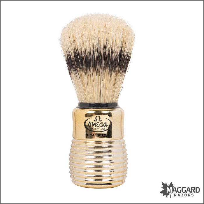 Omega-11205-Gold-Beehive-Handle-Boar-Bristle-Shaving-Brush-26mm