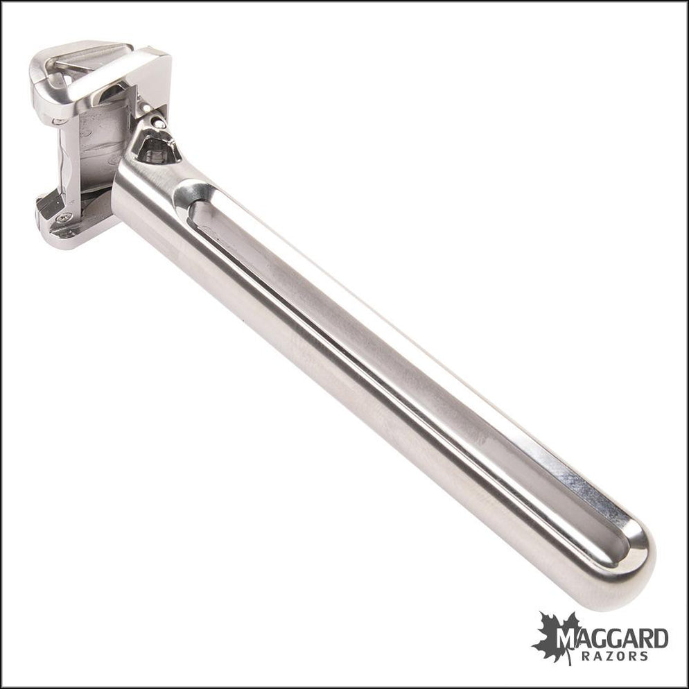 OneBlade Genesis Stainless Steel Single Edge Razor, Includes Stand ...