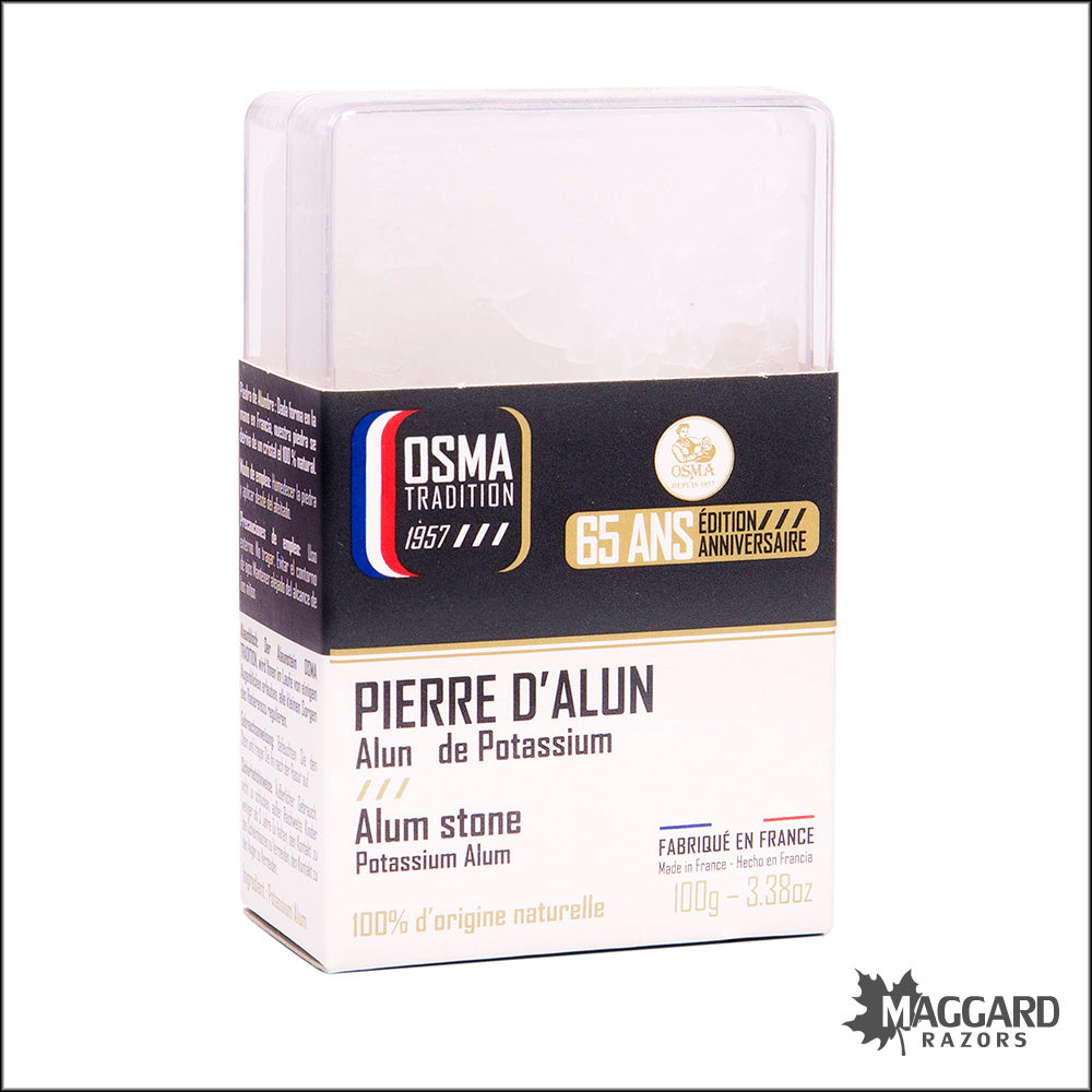 Osma Tradition Alum Block Post Shave Astringent, 100g — Maggard Razors