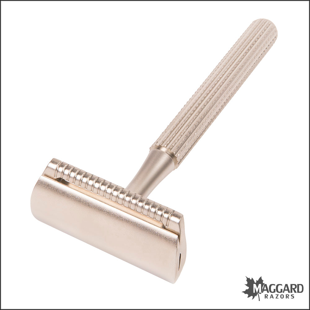 Parker 78R Satin Chrome Closed Comb DE Safety Razor