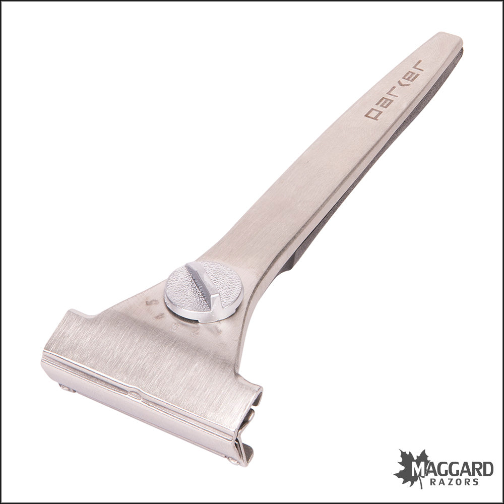 Parker Adjustable Single Edge Injector Razor, Stainless Steel - Versio ...