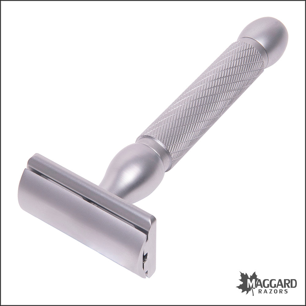Pearl Shaving Hammer DE Safety Razor - Includes Closed and Open Comb B —  Maggard Razors