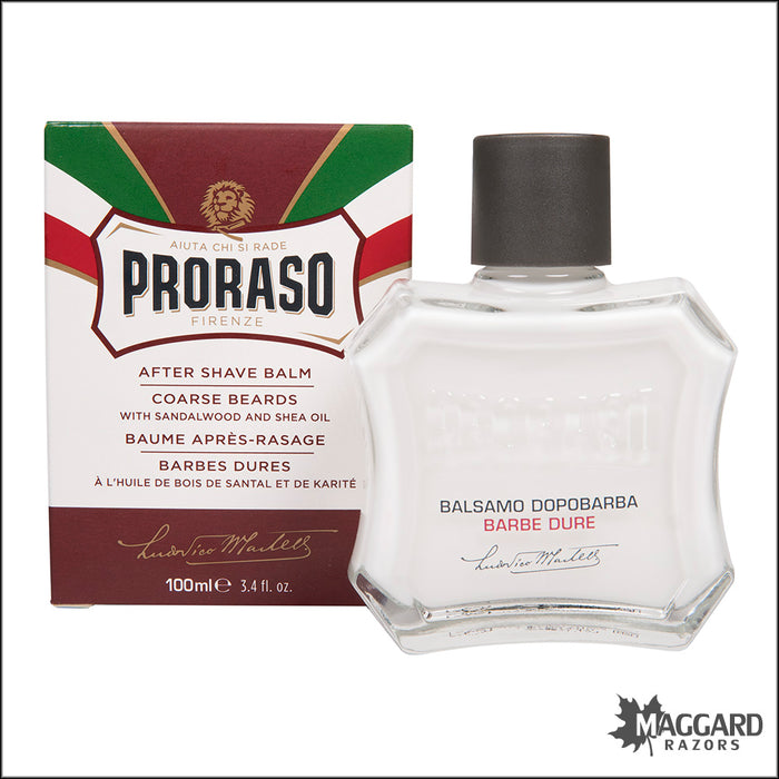 Proraso Sandalwood and Shea Oil Aftershave Balm, 100ml