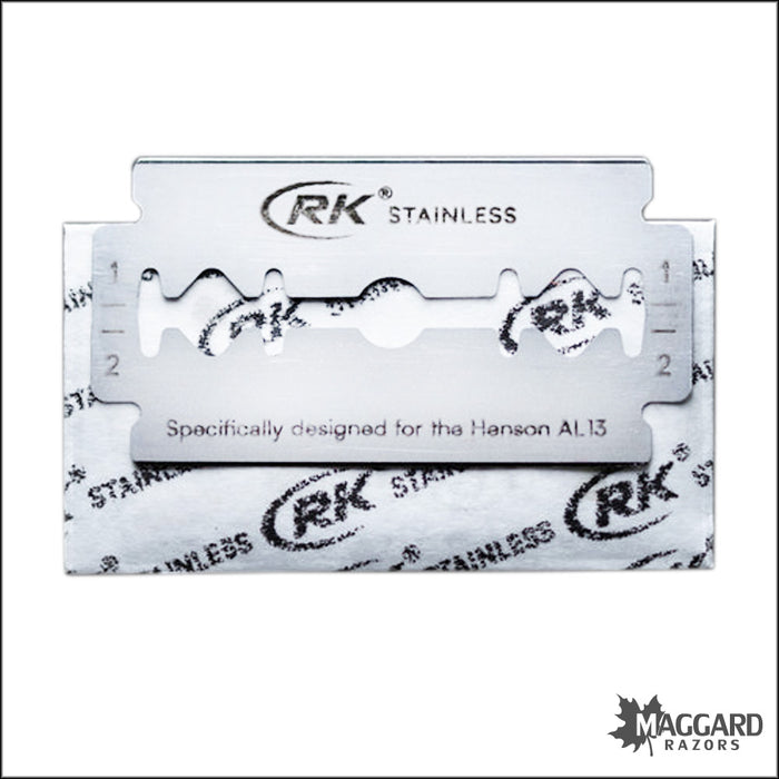 RK Shaving Stainless DE Safety Razor Blades Bulk Pack 100 Blades rk-shaving-stainless-de-safety-razor-blades-bulk-pack-100-blades