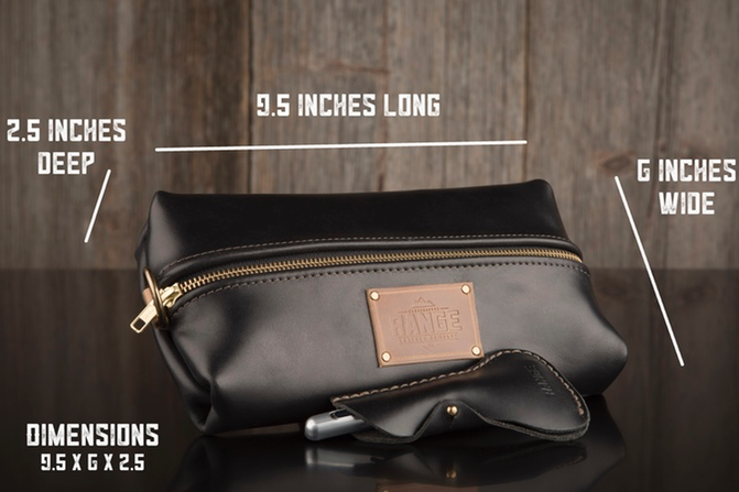 OneBlade Leather Dopp Kit  Razor & Shave Accessories Travel Case