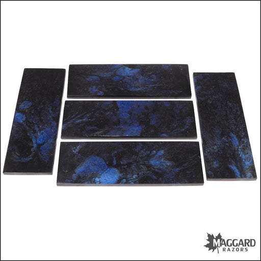 Resin-Scale-Blanks-Black-Blue-Swirl-Restoration-Scale-Material