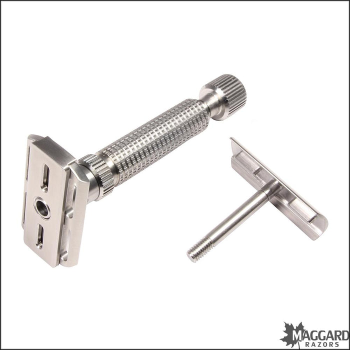 Rex Supply Co. Ambassador Adjustable Stainless Steel DE Razor — Maggard ...