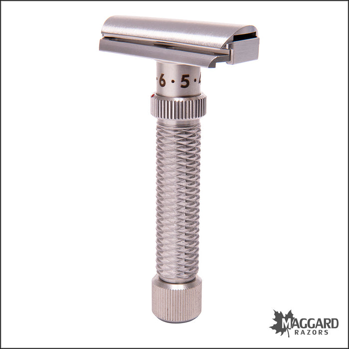 Rex Supply Co. Konsul Slant Adjustable Stainless Steel DE Razor ...
