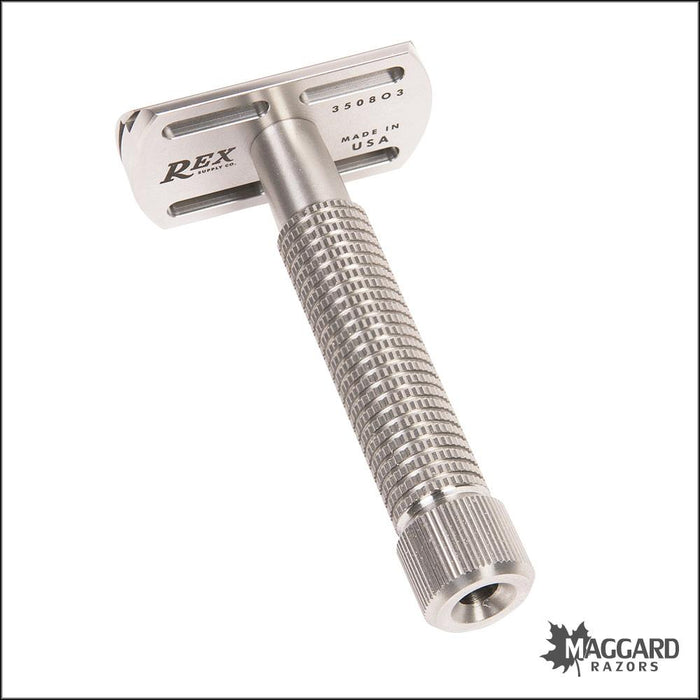 Rex Supply Co. The Envoy Stainless Steel Closed Comb DE Safety Razor ...