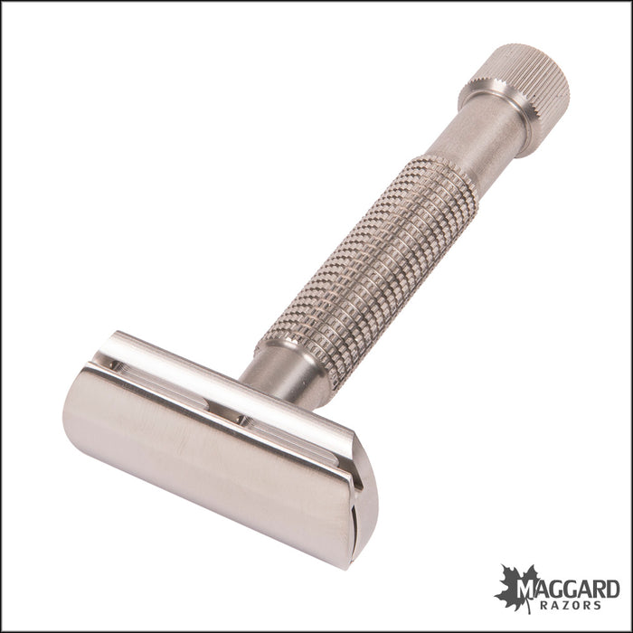 Rex Supply Co. The Envoy XL Stainless Steel Closed Comb DE Safety Razor