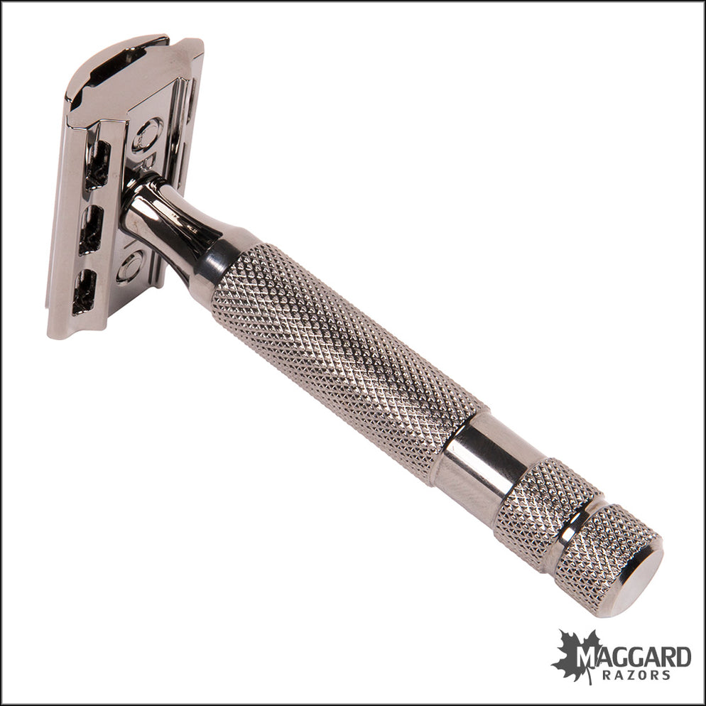 Rockwell Razors 2C Gun Metal Gray Adjustable DE Safety Razor — Maggard ...