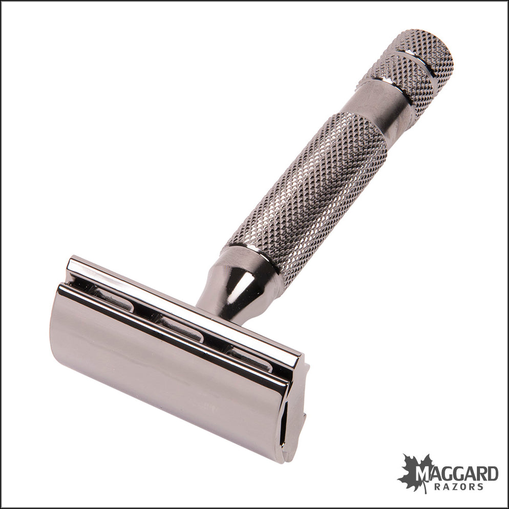 Rockwell Razors 6C Gun Metal Gray Adjustable DE Safety Razor โ Maggard ...