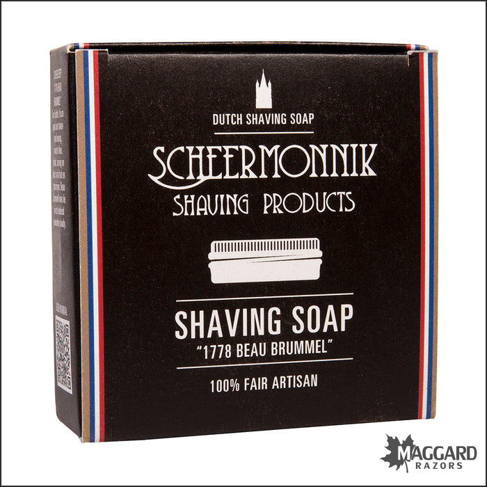 Scheermonnik 1778 Beau Brummell Artisan Shaving Soap, 75g