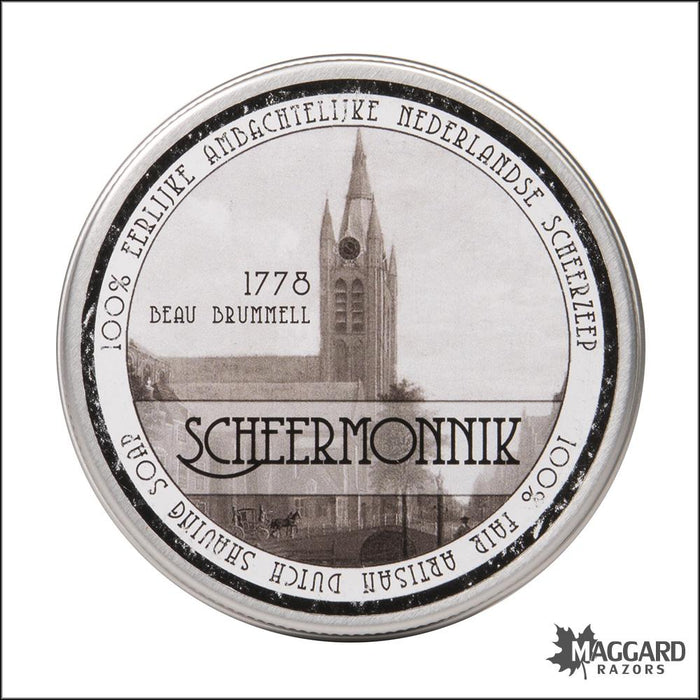 Scheermonnik-1778-Beau-Brummell-Artisan-Shaving-Soap-75g