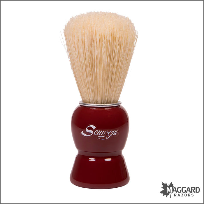 Semogue Galahad C3 Red Handle Premium Boar Shaving Brush, 22mm
