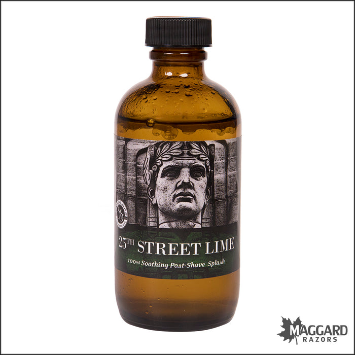 Shannon's Soaps 25th Street Lime Aftershave Splash, 100ml - Alcohol Free