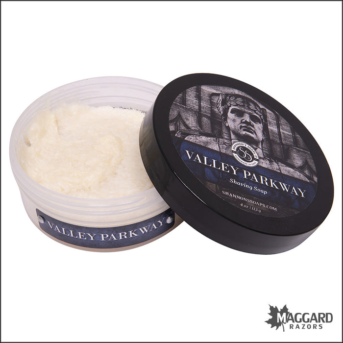 Shannon's Soaps Valley Parkway Tallow Based Shaving Soap, 4oz