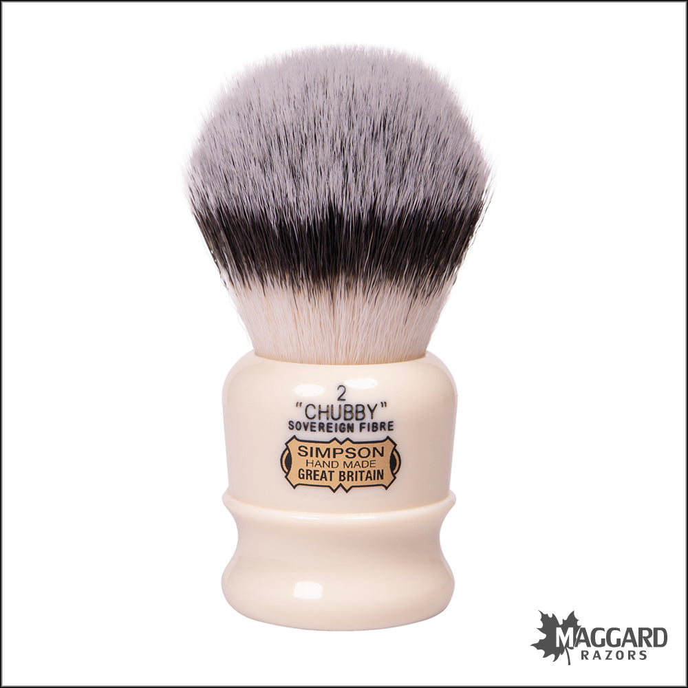 Simpson Chubby 2 Sovereign Grade Synthetic Fibre Shaving Brush