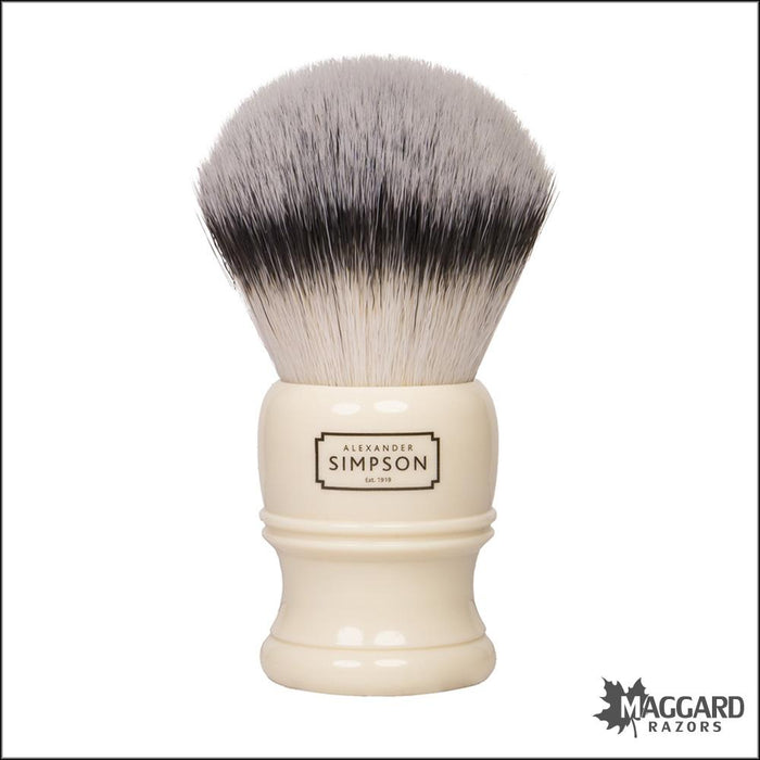 Simpson Trafalgar T3 Synthetic Shaving Brush, 28mm — Maggard Razors