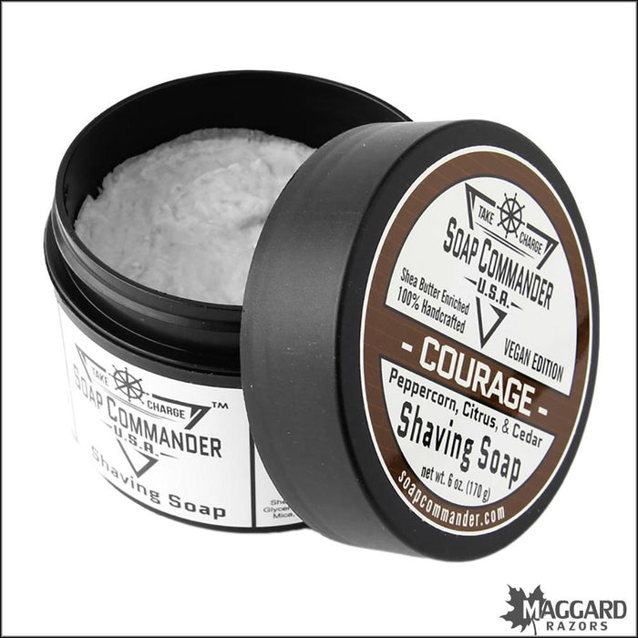 Soap-Commander-6oz-Artisan-Shaving-Soap-Courage-1