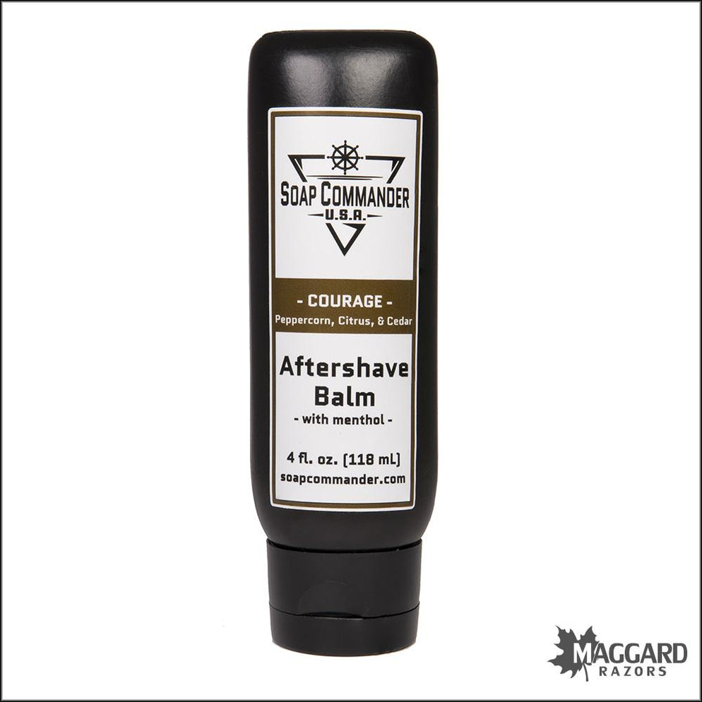 Soap Commander Courage Artisan Aftershave Balm, 4oz — Maggard Razors