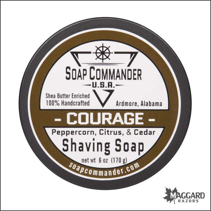 Soap-Commander-Courage-Artisan-Vegan-Shaving-Soap-6oz