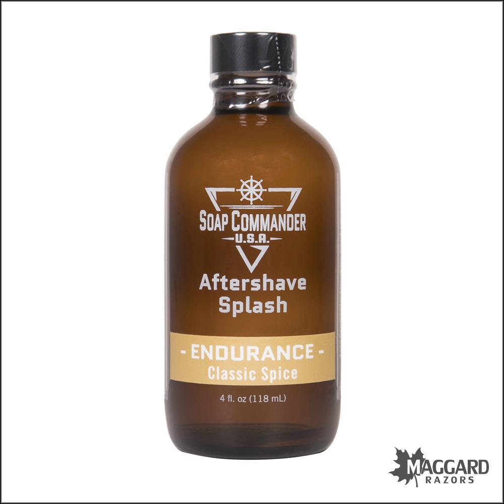 Soap Commander Endurance Artisan Aftershave Splash, 4oz — Maggard Razors