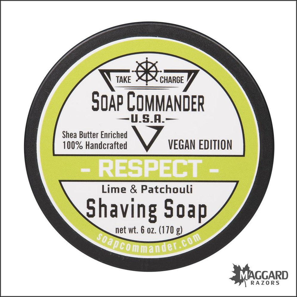Soap Commander Respect Artisan Shaving Soap, 6oz — Maggard Razors