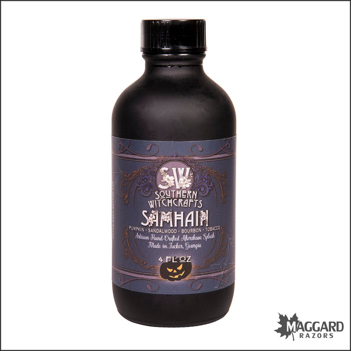Southern Witchcrafts Samhain Aftershave Splash, 4oz - Alcohol Free