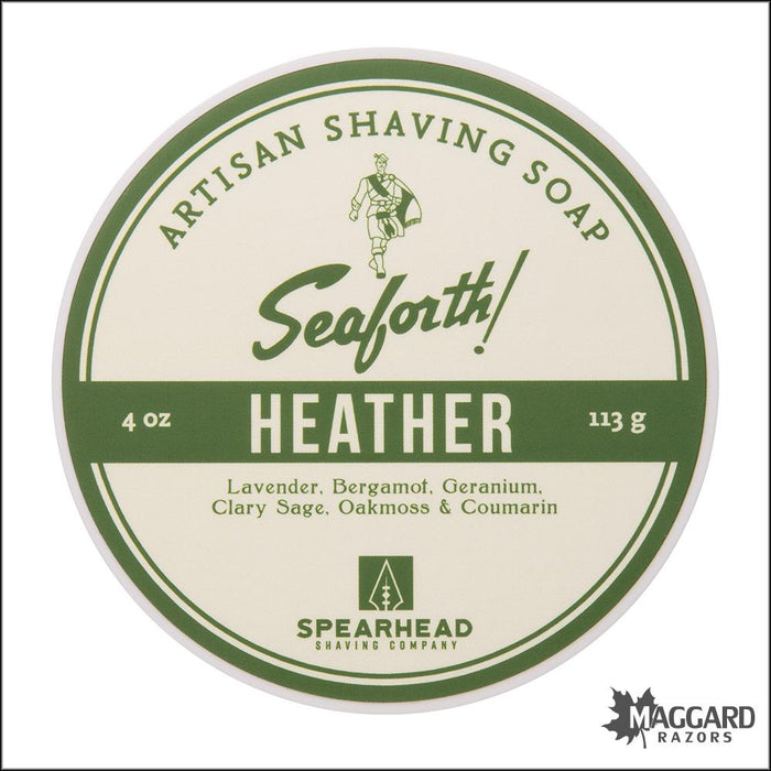 Spearhead-Shaving-Co-Seaforth-Heather-Artisan-Shaving-Soap-4oz-1