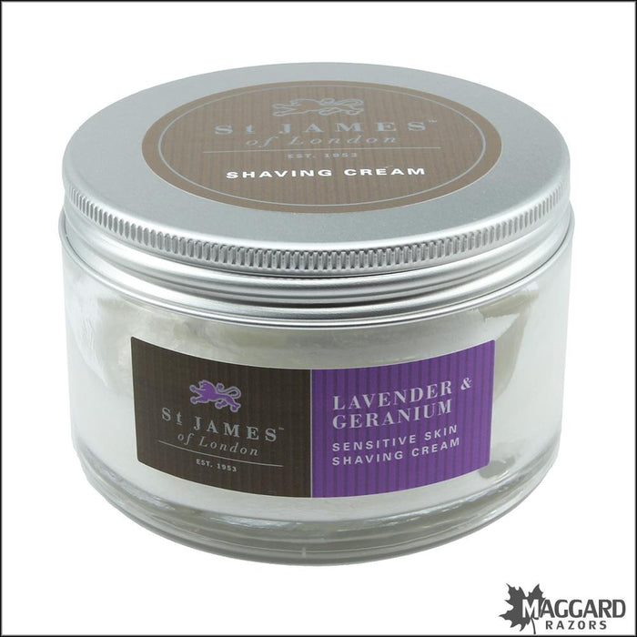 st-james-of-london-lavender-and-geranium-shave-cream-150ml-2