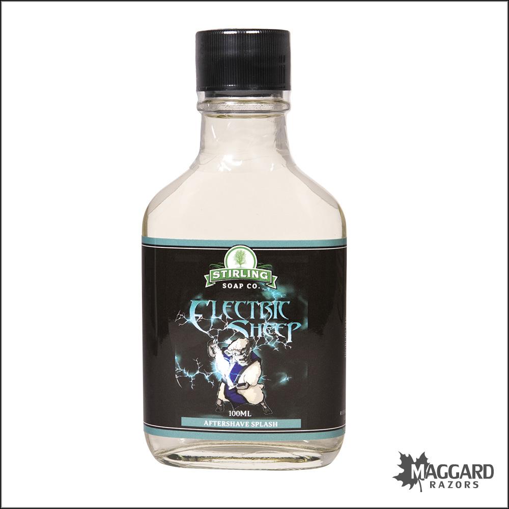 Stirling Soap Co. Electric Sheep Aftershave Splash, 100ml — Maggard Razors