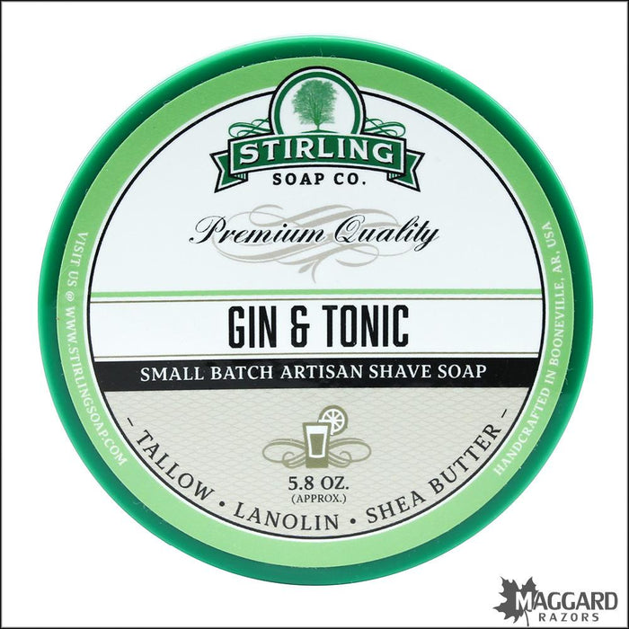 Stirling-Soap-Co-Gin-and-Tonic-artisan-shave-soap-5oz