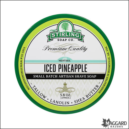 Stirling-Soap-Co-Iced-Pineapple-Artisan-Shaving-Soap