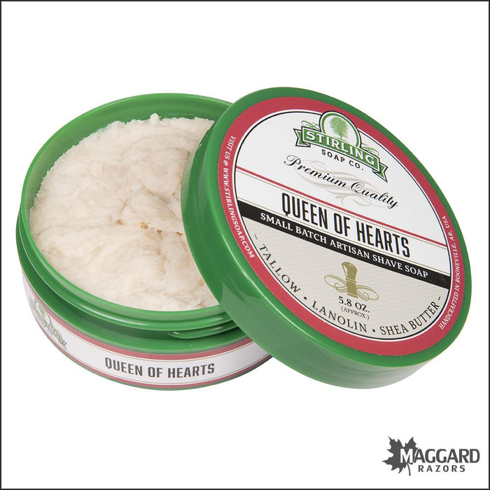 Stirling-Soap-Co-Queen-of-Hearts-Artisan-Shaving-Soap-5.8oz-2