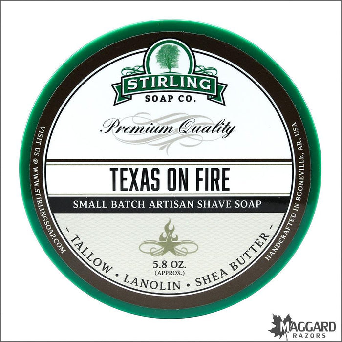 Stirling-Soap-Co-Texas-On-Fire-shave-Artisan-soap-5oz