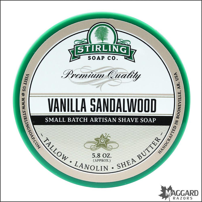 Stirling-Soap-Co-Vanilla-Sandalwood-Artisan-shave-soap-5oz