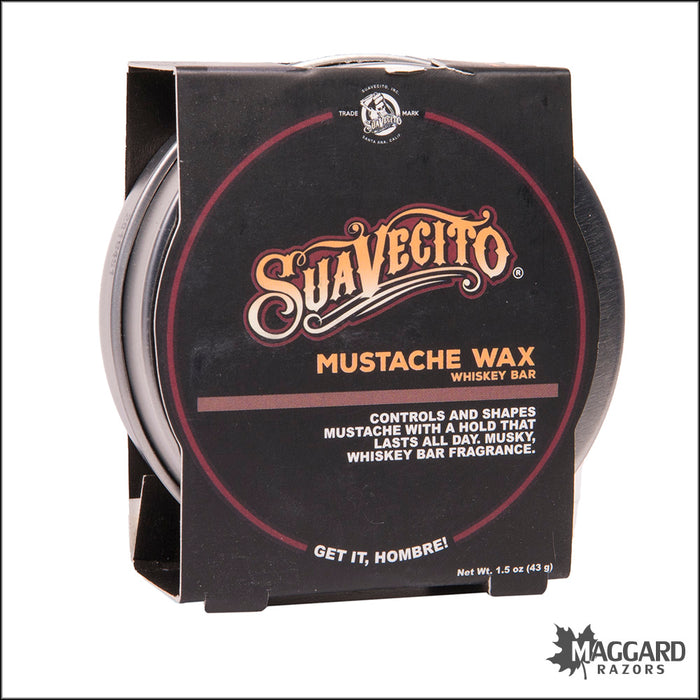 Suavecito Whiskey Bar Artisan Mustache Wax, 1.5oz