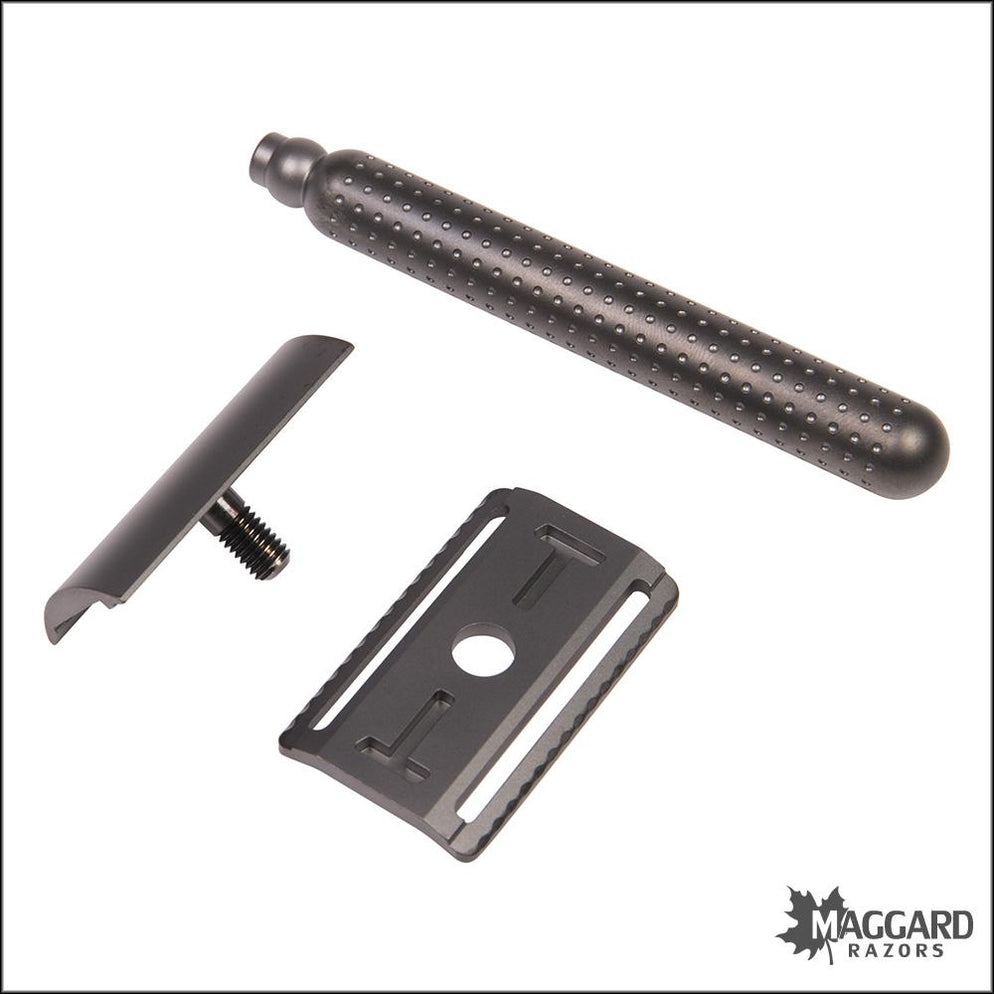 Tatara Razors Masamune Black Closed Comb DE Safety Razor — Maggard Razors
