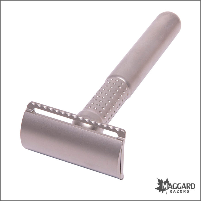 Tatara Razors Masamune Nodachi Titanium Closed Comb DE Safety Razor, M ...
