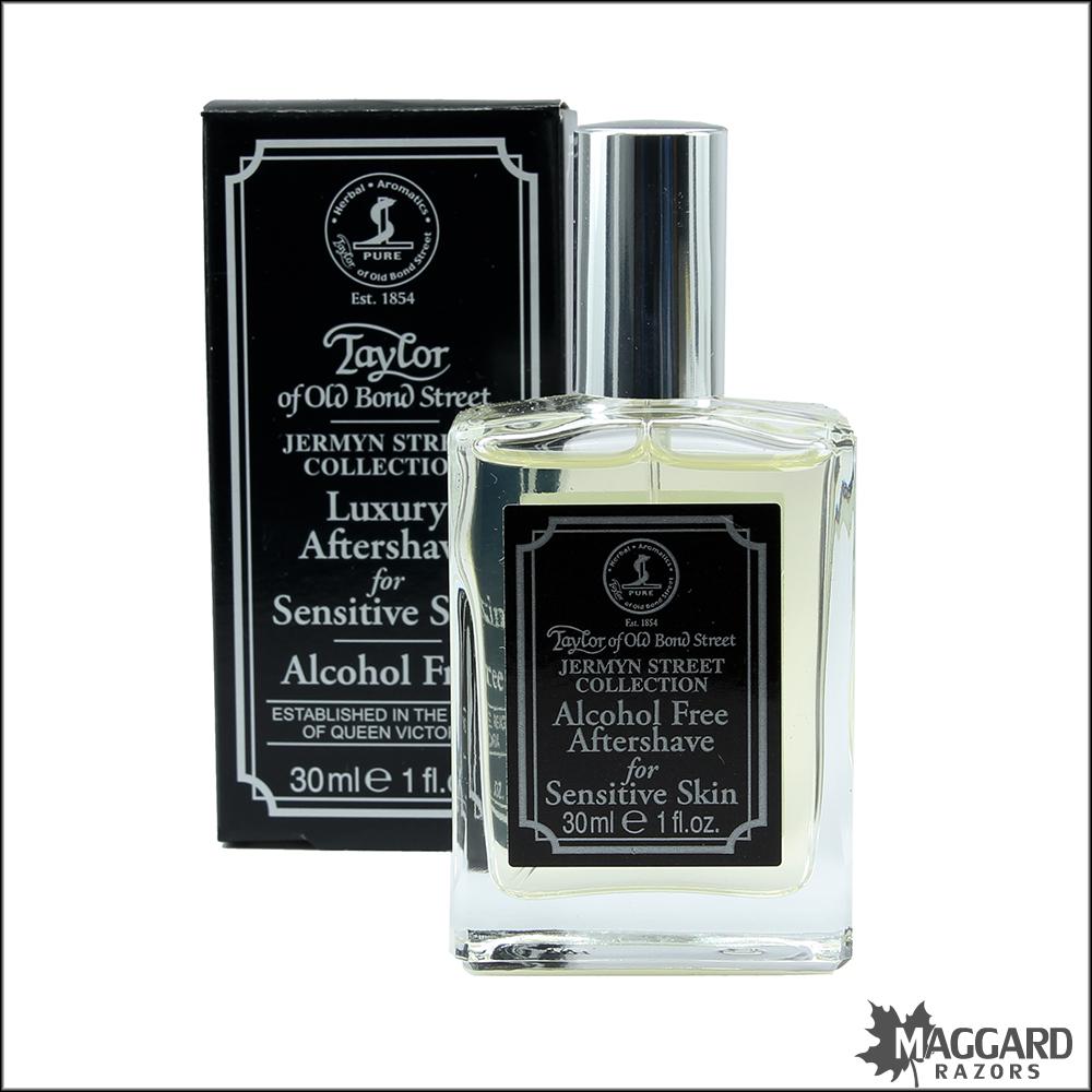 Taylor Alcohol Street Aftershave, Old Maggard — 30ml of Bond Free Street Razors Jermyn
