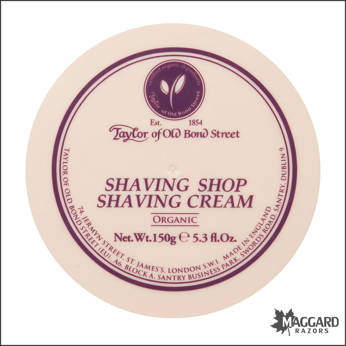 Taylor of Old Bond Street Shaving Shop Shave Cream, 150g